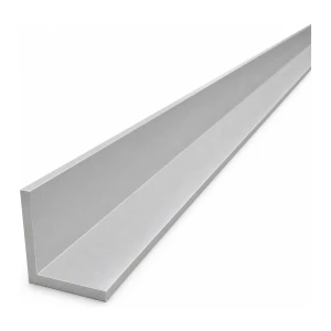 Aluminiumvinkel liksidigt 40×40×4 mm EN AW-6060 – längd 2000 mm