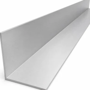Aluminiumprofil L-vinkel liksidigt 80×80×3 mm EN AW-6060 L=2000 mm