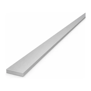 Aluminiumplattång 25×5 mm EN AW-6060 T64, längd 2000 mm