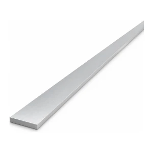 Aluminiumplattång EN AW-6060 25×4 mm, längd 2000 mm