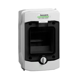 Plastinstallationskåpa för påbyggnad IP65 1 rad 4 moduler