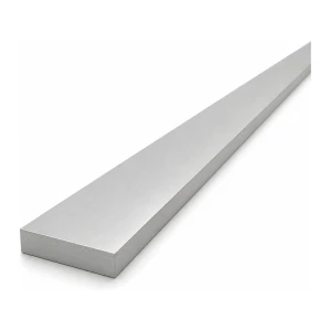 Aluminiumplatta EN AW-6060 T64 – 40×10 mm, längd 2000 mm