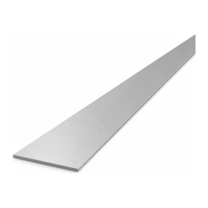 Aluminiumplåt EN AW-6060 T64 50×2 mm, längd 2000 mm