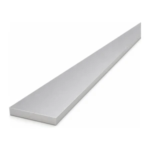 Aluminiumplatta 50×8 mm EN AW-6060 – platt profil L=2000 mm