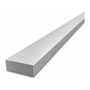 Aluminiumplattjärn EN AW-6060 T64 – 50×20 mm, längd 2000 mm