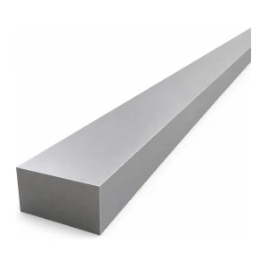 Aluminiumplattband EN AW-6060 T64, 50×25 mm, längd 2000 mm