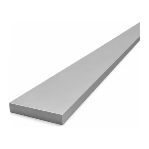 Aluminiumplattband EN AW-6060 T64 60×10 mm, längd 2000 mm