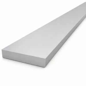 Aluminiumplattband EN AW-6060 T64 – 80×15 mm, längd 2000 mm