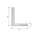 Asymmetrisk aluminiumvinkel 80×40×2 mm – L-profil, längd 2000 mm 001-712 (2)