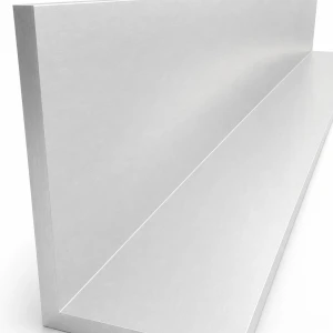 Asymmetrisk aluminiumvinkel 150×100×10 mm – L-profil, längd 2000 mm
