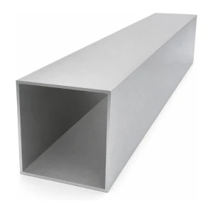Fyrkantig aluminiumrör 150×150×3 mm – slutet profil EN AW-6060, L=2000 mm