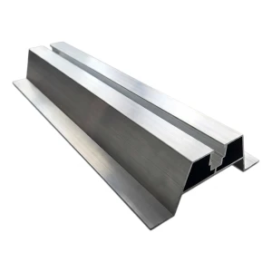 Trapetsformad aluminiumbrygga H40 L330 med EPDM-tätning 2 mm för PV-montering