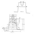 Trapetsformad sned bro med EPDM-tätning H63 L330 – aluminiumadapter för PV-tak 001-776 (2)