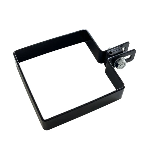 Ändskena för stängselskydd 100x100 mm svart 000-782 (1)
