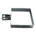 Slutklämma för stängselskivor 100x100 mm galvaniserad 000-781 (4)
