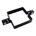 Mellanklämma för stängselskyddspaneler 100x100 mm svart 000-778 (1)