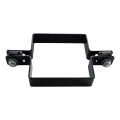 Mellanklämma för stängselskyddspaneler 100x100 mm svart 000-778 (2)