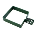 Ändklamper för stängselskivor 100x100 mm grön 000-783 (4)