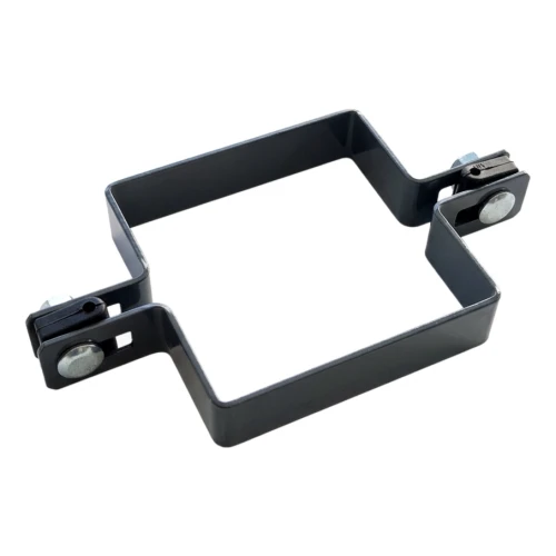Mellanklämma för stängselskivor 100x100 mm grafit 000-780 (1)