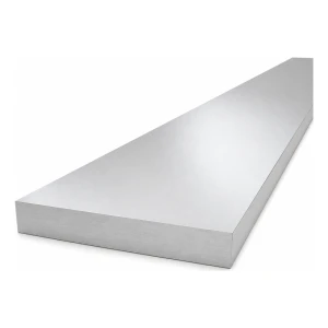 Aluminiumplatta EN AW-6060 T64 – 100×15 mm, längd 2000 mm