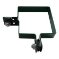 Hörnklämma för stängselns paneler 100x100 mm grön 000-775 (2)