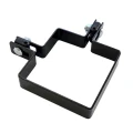 Hörnklämma för stängselspaneler 100x100 mm svart 000-774 (1)