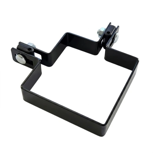 Hörnklämma för stängselspaneler 100x100 mm svart 000-774 (1)