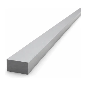 Aluminiumplattband EN AW-6060 T64 25×15 mm, längd 2000 mm