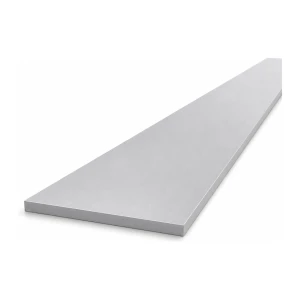 Aluminiumplatta 80×5 mm EN AW-6060 T64, längd 2000 mm