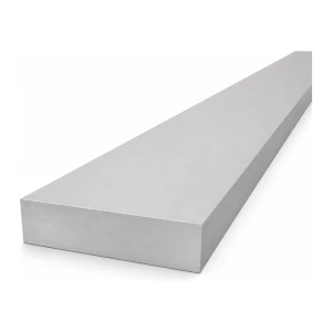 Aluminiumplattång EN AW-6060 T64 – 80×20 mm, längd 2000 mm