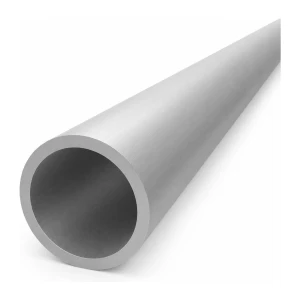 Runt aluminiumrör Ø60×5 mm – slutet profil PA38 L=2000 mm