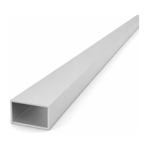 Rektangulärt aluminiumrör 18×30×1,2 mm – slutet profil L=2000 mm EN AW-6060