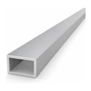 Rektangulärt aluminiumrör 25×40×3 mm EN AW-6060 – längd 2000 mm