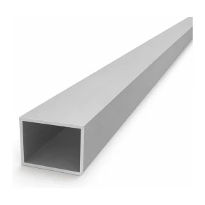 Rektangulärt aluminiumrör 30×40×2 mm – slutet profil EN AW-6060, L=2000 mm