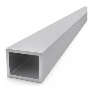 Rektangulärt aluminiumrör 40×50×4 mm EN AW-6060 – längd 2000 mm