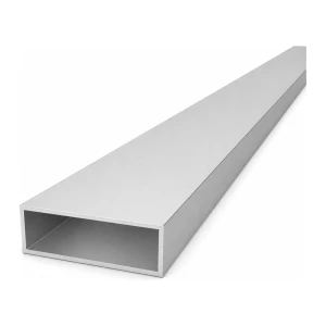 Rektangulärt aluminiumrör 20×60×1,5 mm – slutet profil L=2000 mm