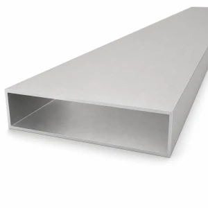 Rektangulärt aluminiumrör 30×120×2 mm – slutet profil L=2000 mm