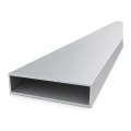 Rektangulärt aluminiumrör 25×100×2 mm – slutet profil EN AW-6060, L=2000 mm 001-855 (1)