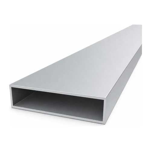Rektangulärt aluminiumrör 25×100×2 mm – slutet profil EN AW-6060, L=2000 mm 001-855 (1)