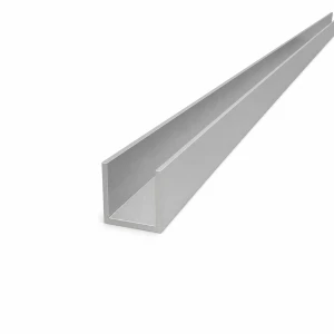 Aluminiumsprofil C/U 25×25×2 mm – öppen C/U-profil, längd 2000 mm