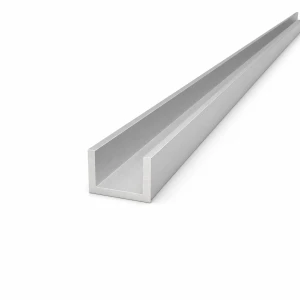 Aluminiumspår 30×20×3 mm – C/U-profil, längd 2000 mm