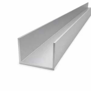 Aluminium U-profil 60×40×2.5 mm EN AW-6060 – C/U-profil L=2000 mm