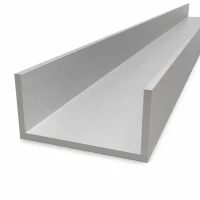Aluminiumspår 100×50×5 mm – C/U-profil EN AW-6060 L=2000 mm