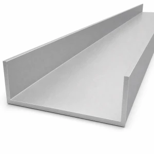 Aluminiumsprofil U/C 120×40×4 mm – C/U-profil EN AW-6060 längd 2000 mm