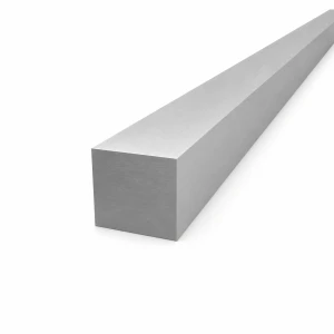 Fyrkantsstav aluminium massiv 35×35 mm EN AW-6060, L=2000 mm