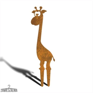 Zawieszalnia – trädgårdsdekoration Pupil Giraff Gloria L 44 cm, Corten-stål