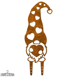 Zawieszalnia – trädgårdsdekor tomte Śpioszek L 20×52 cm i Corten-stål