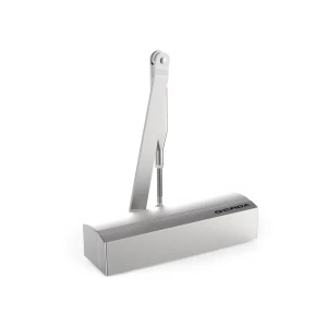 GEZE GD 1000 C – hydraulisk dörrstängare med arm, silver