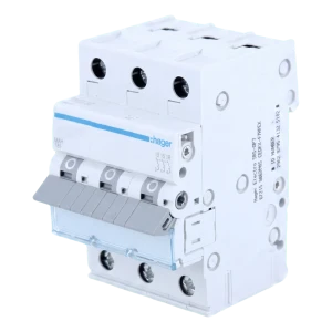 Hager MBN306E – dvärgbrytare B 6A 3P 6kA