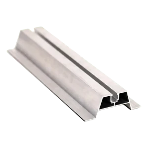Trapetsbrygga i aluminium H-40 med EPDM 400 mm för tak av trapetsplåt